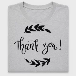 Thank You Leaf Wreath DTF Transfer