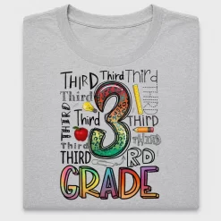 Third Grade School DTF Transfer