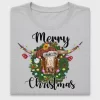Merry Christmas Longhorn DTF Transfer