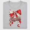 Baseball Bow Eagles DTF Transfer
