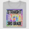 Straight Into 3rd Grade Tie Dye DTF Transfer