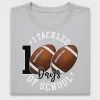 100 Days of School Football DTF Transfer