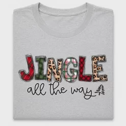 Jingle All The Way DTF Transfer