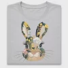 Floral Easter Bunny DTF Transfer