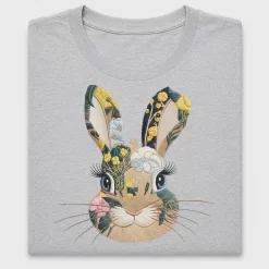 Floral Easter Bunny DTF Transfer