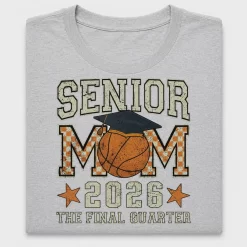 Senior Mom 2026 Basketball DTF Transfer