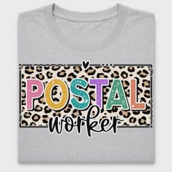 Postal Worker Leopard DTF Transfer