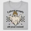 Retro Ghost Halloween DTF Transfer