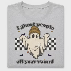 Retro Ghost Halloween DTF Transfer