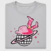 Retro Cowgirl Planet DTF Transfer