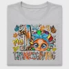 Colorful First Thanksgiving Turkey DTF Transfer