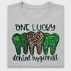 One Lucky Dental Hygienist DTF Transfer