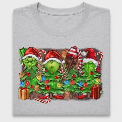 Christmas Gnome Trees DTF Transfer