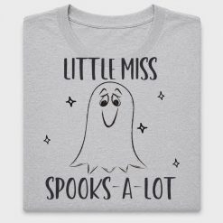 Little Miss Spooks Halloween Ghost DTF Transfer