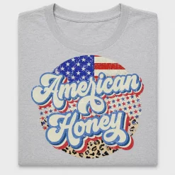 Retro American Honey Patriotic DTF Transfer