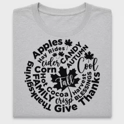 Fall Sayings Wreath DTF Transfer