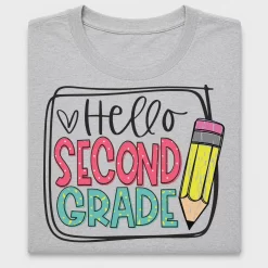 Hello Second Grade DTF Transfer