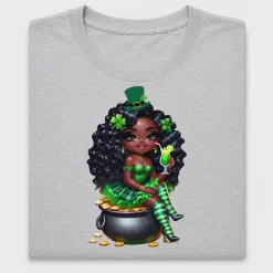 St Patrick's Day Girl DTF Transfer