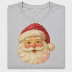 Vintage Santa Face DTF Transfer