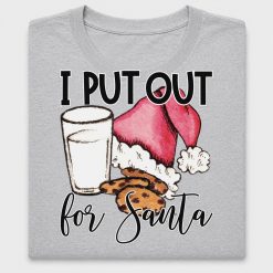 I Put Out For Santa DTF Transfer