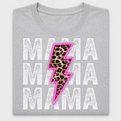 Leopard Neon Lightning Bolt DTF Transfer