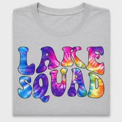 Tie Dye Lake Squad DTF Transfer