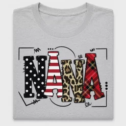 Nana Patterned Doodle DTF Transfer