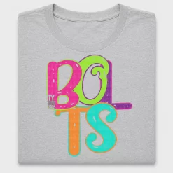 Retro Neon Bolts DTF Transfer