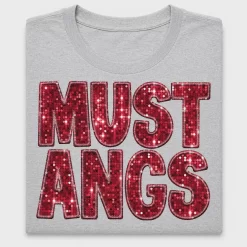 Glitter Mustangs DTF Transfer