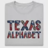 Texas Alphabet DTF Transfer
