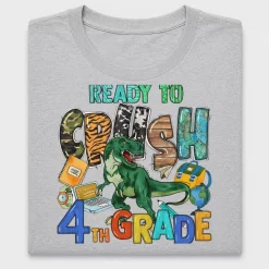 Ready To Crush 4th Grade DTF Transfer