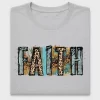 Faith Distressed DTF Transfer Design