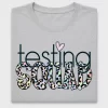 Testing Squad Pastel Leopard DTF Transfer