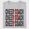 Cheer Coach Lightning Bolt DTF Transfer