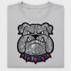 Sparkly Bulldog Mascot DTF Transfer