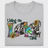 Living On Lake Time DTF Transfer