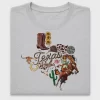 Texas Map Western DTF Transfer