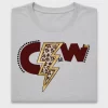 Cowgirl Lightning Bolt DTF Transfer