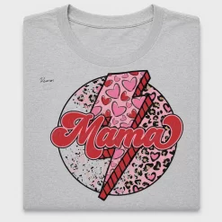 Mama Heart Lightning DTF Transfer