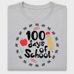 100 Days of School DTF Transfer