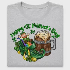 Happy St. Patrick's Day Gnome DTF Transfer