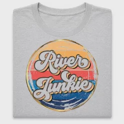 Retro River Junkie DTF Transfer