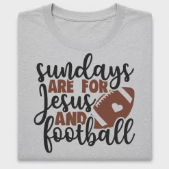 Sundays Are for Jesus and Football DTF Transfer
