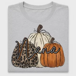 Nana Fall Pumpkins DTF Transfer