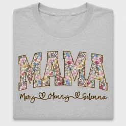 Floral Mama Personalized DTF Transfer