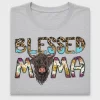 Blessed Mama Highland Cow DTF Transfer