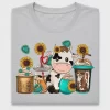 Boho Cow Coffee Cup DTF Transfer