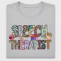 Speech Therapy Therapist DTF Transfer