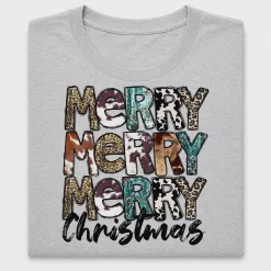 Western Merry Christmas DTF Transfer