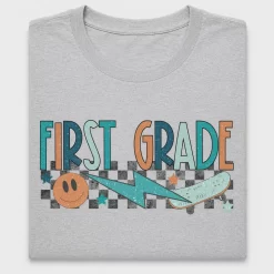 First Grade Retro DTF Transfer